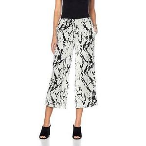 Marla Wynne linen/ cotton size 12 made in USA cream pants…